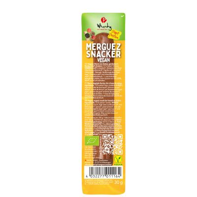 Barre Vegetale Fumée Merguez 40 G D'allemagne