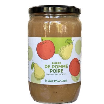 Puree Pomme Poire 700 G