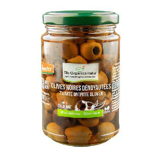 Olives Noires Denoyautees Saumure 150 G