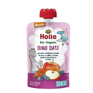 Gourde Dino Date Pomme Myrtille 100 G