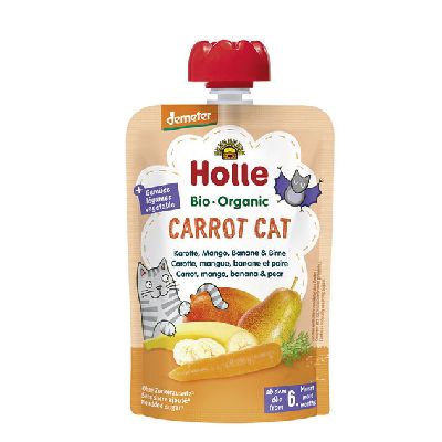 Gourde Carrot Cat Carotte Mang Bana Poire 100 G