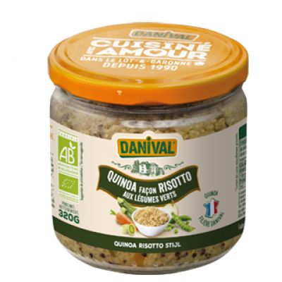 Quinoa Facon Risotto Aux Legumes Verts 320 G
