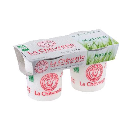 Yaourt Chevre Nature 2x125g De France