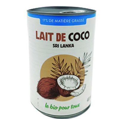 Lait Coco 17%Mg 400 Ml De Sri Lanka